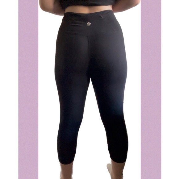 Black Crop Leggings!! (Never worn) - Picture 1 of 6